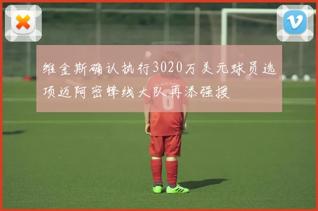 维金斯确认执行3020万美元球员选项迈阿密锋线大队再添强援